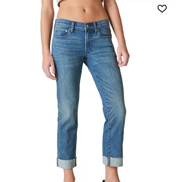 Lucky Brand Women’s Mid Rise Skinny Crop Size 6/28R - Picture 5 of 10